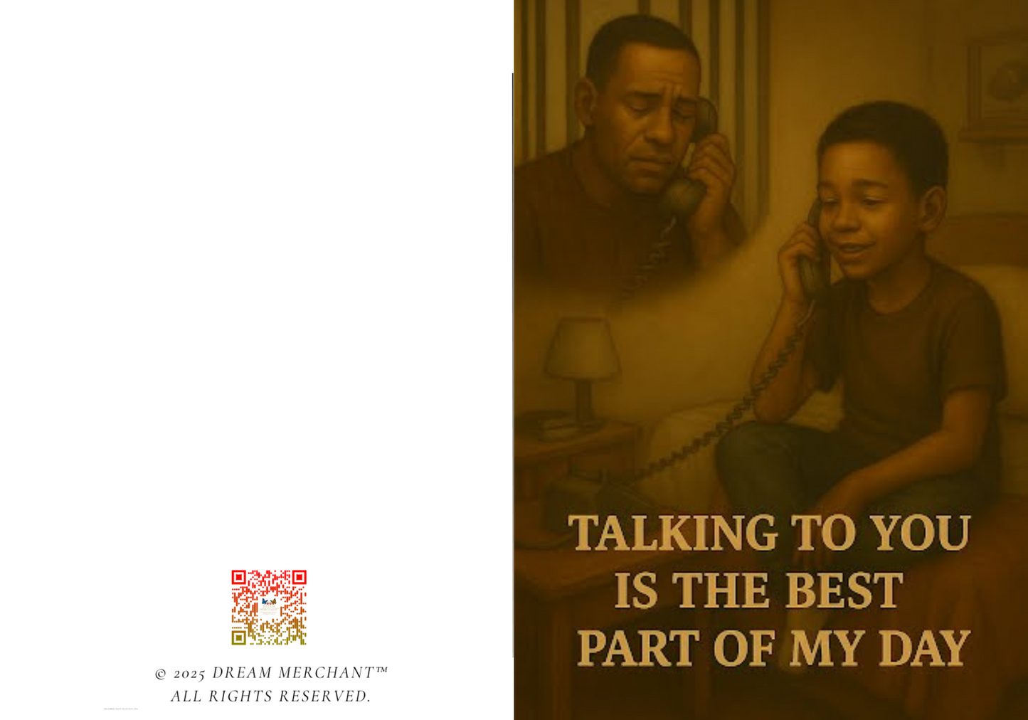 “Talking To You” E-Card (Printable PDF) – Dream Merchant Collection