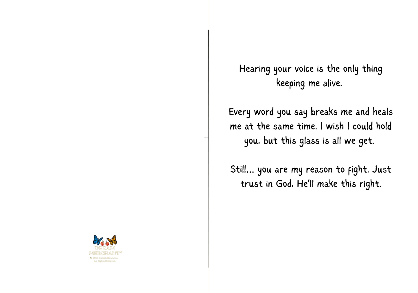 “Talking To You” E-Card (Printable PDF) – Dream Merchant Collection