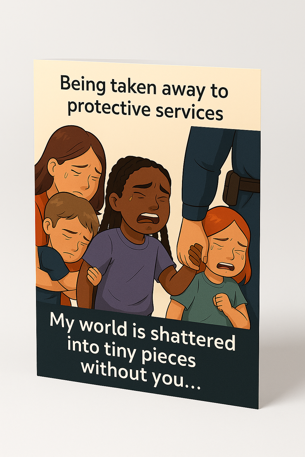 Being Taken Away – Premium Digital Greeting Card (Instant Download)